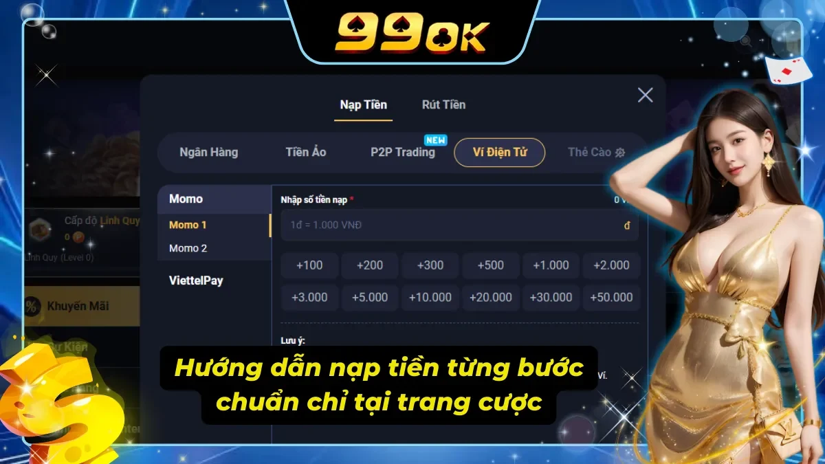 Làm đúng từng bước giúp tiền vào tài khoản cược không bị trì hoãn