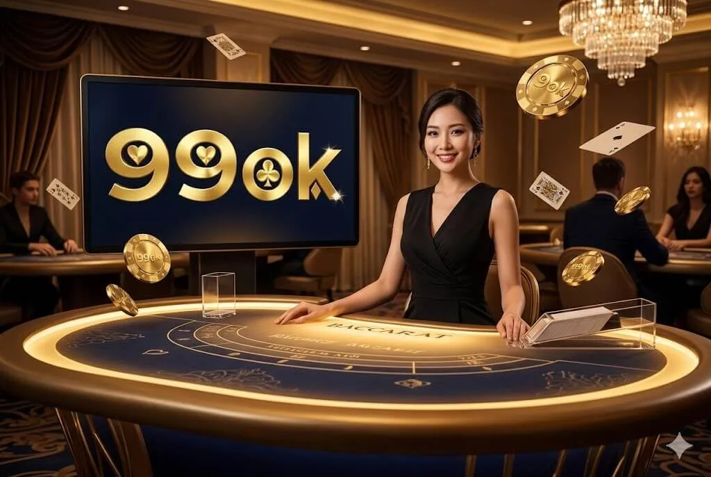 Trải nghiệm sòng bạc trực tiếp cùng Dealer tại casino 99ok